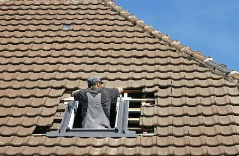 Pose de velux - La Bouillie